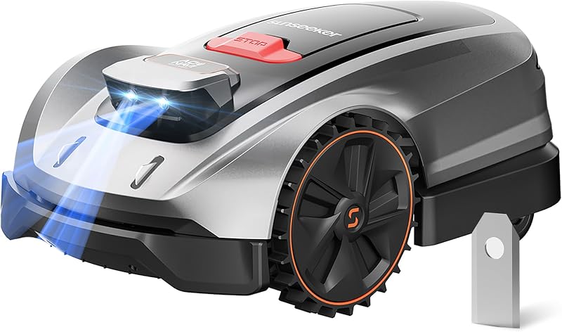 Sunseeker X3 Plus Robot Lawn Mower, RTK, Vision AI, 0.3 Acre, Wire-Free | Effici