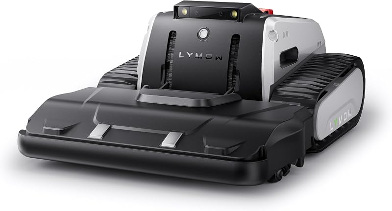 Lymow One Plus Robot Lawn Mower AI Obstacle Avoidance, Slopes 45°, Double Rotary
